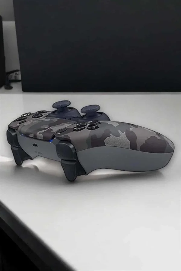 PS4 Oyun Kolu Kamuflaj Desenli Joystick görsel 3