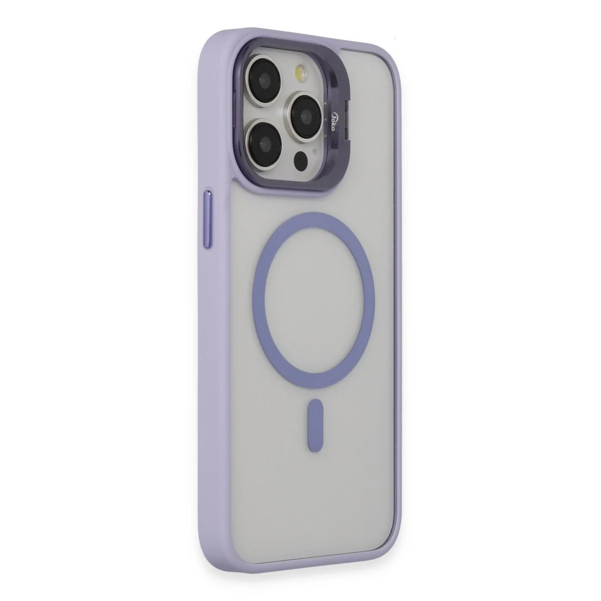 Joko Apple İphone 15 Pro Kılıf Roblox Lens Magsafe Standlı Kapak - Lila görsel 2