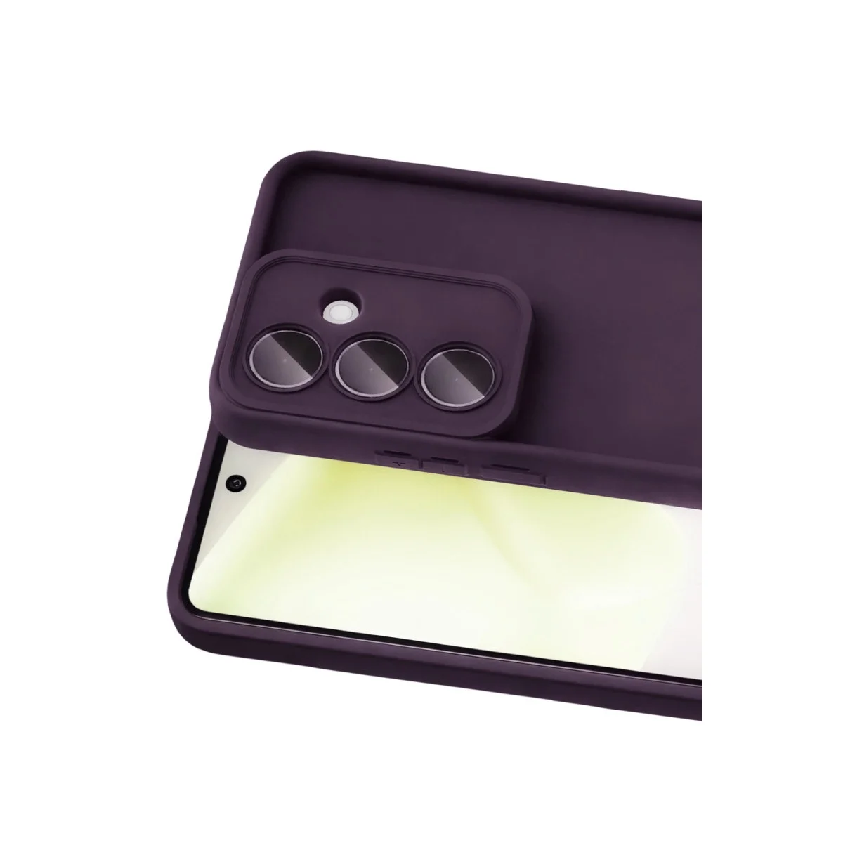 Samsung Galaxy A57 5g Viera Silikon - Mürdüm görsel 2