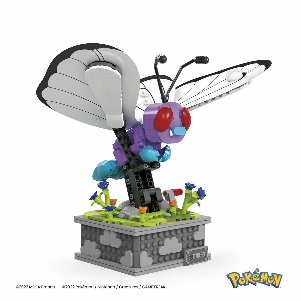 HKT22 MEGA™ Pokémon™ Motion Butterfree 582 parça +12 yaş görsel 3