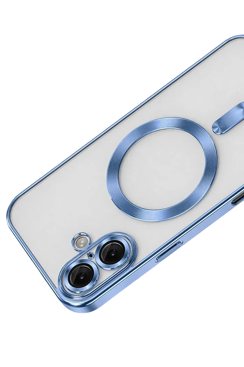 Apple iPhone 16 Kılıf Kross Magneticsafe Kapak - Sierra Blue görsel 3