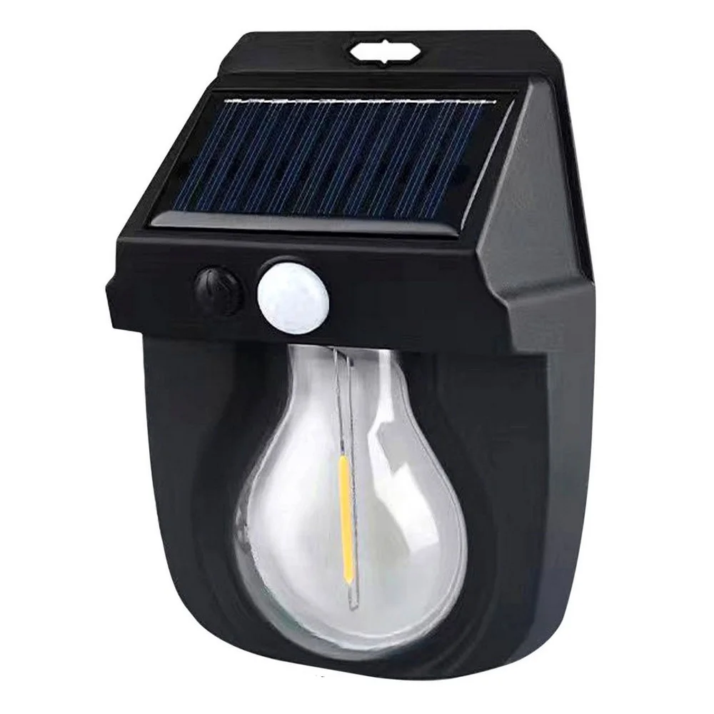 OR-118 Hareket Sensörlü Su Geçirmez Solar Bahçe Aydınlatma Duvar Lambası