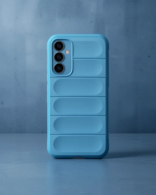 Samsung Galaxy A25 5g Kılıf Optimum Silikon - Sky Blue