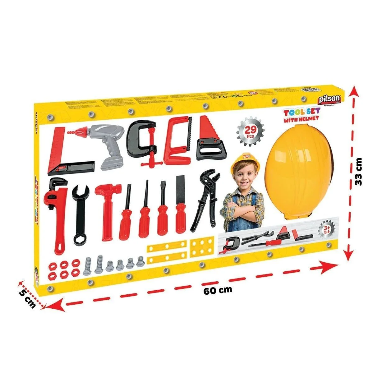 03 249 Pllsan Alet Seti Kasklı 29 Parça görsel 2