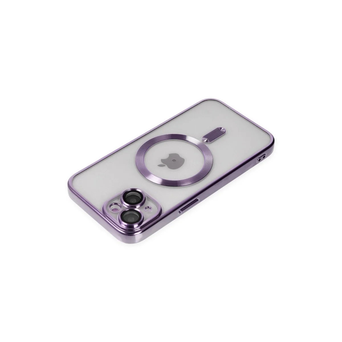 Apple İphone 14 Kılıf Kross Magneticsafe Kapak - Mor görsel 4