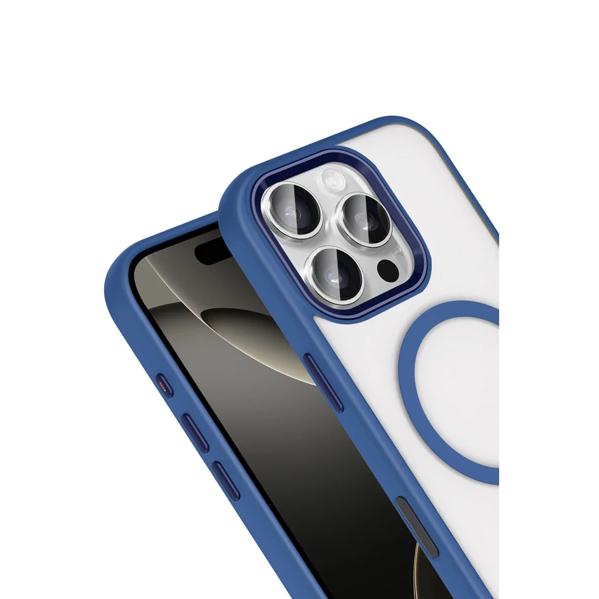 Joko Apple iPhone 16 Pro Max Terea Magsafe Kapak - Lacivert görsel 2