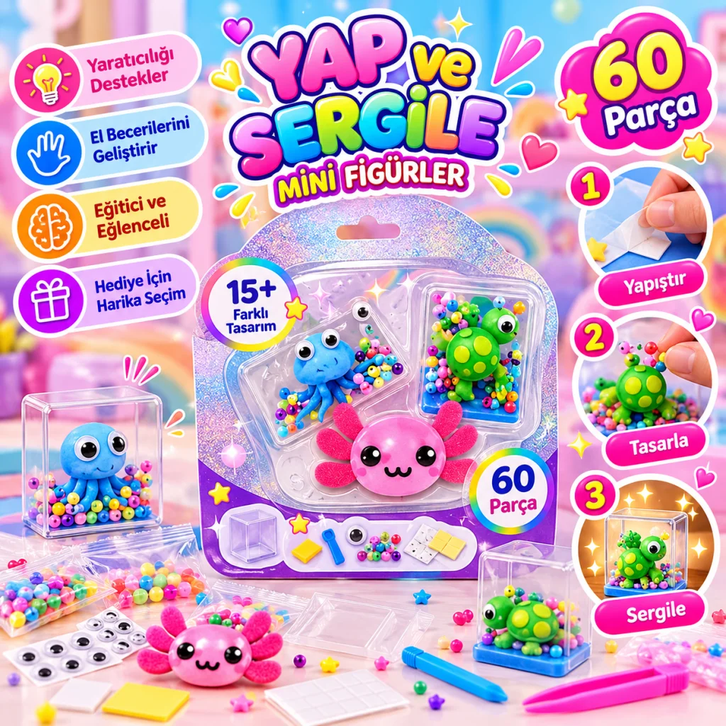 Yap ve Sergile Mini Figürler