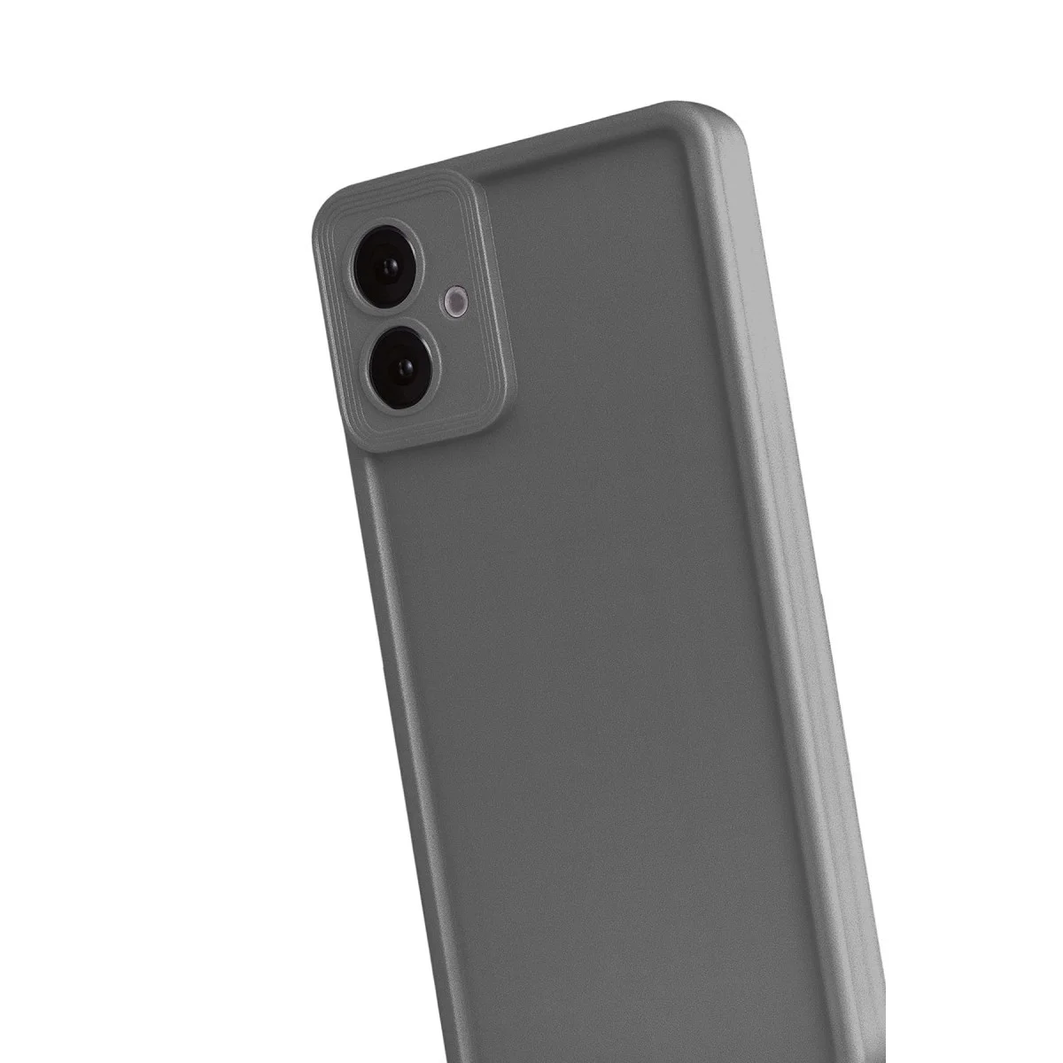 Samsung Galaxy A07 4g Viera Silikon - Gri görsel 3