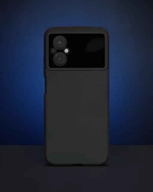 Xiaomi Poco M5 Kılıf Loop Deri Silikon - Siyah