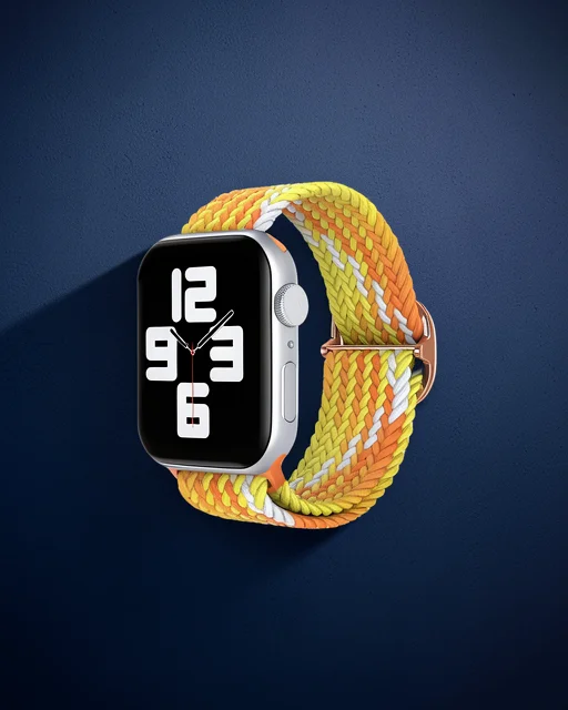 Apple Watch 38mm Kordon - Turuncu-sarı