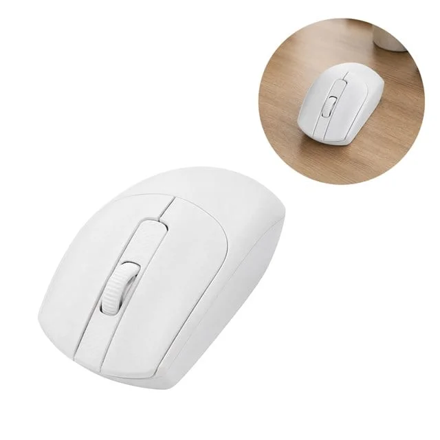 SPK7398W/38 1600 DPI Sessiz Tıklama Beyaz Kablosuz Ofis Mouse görsel 4