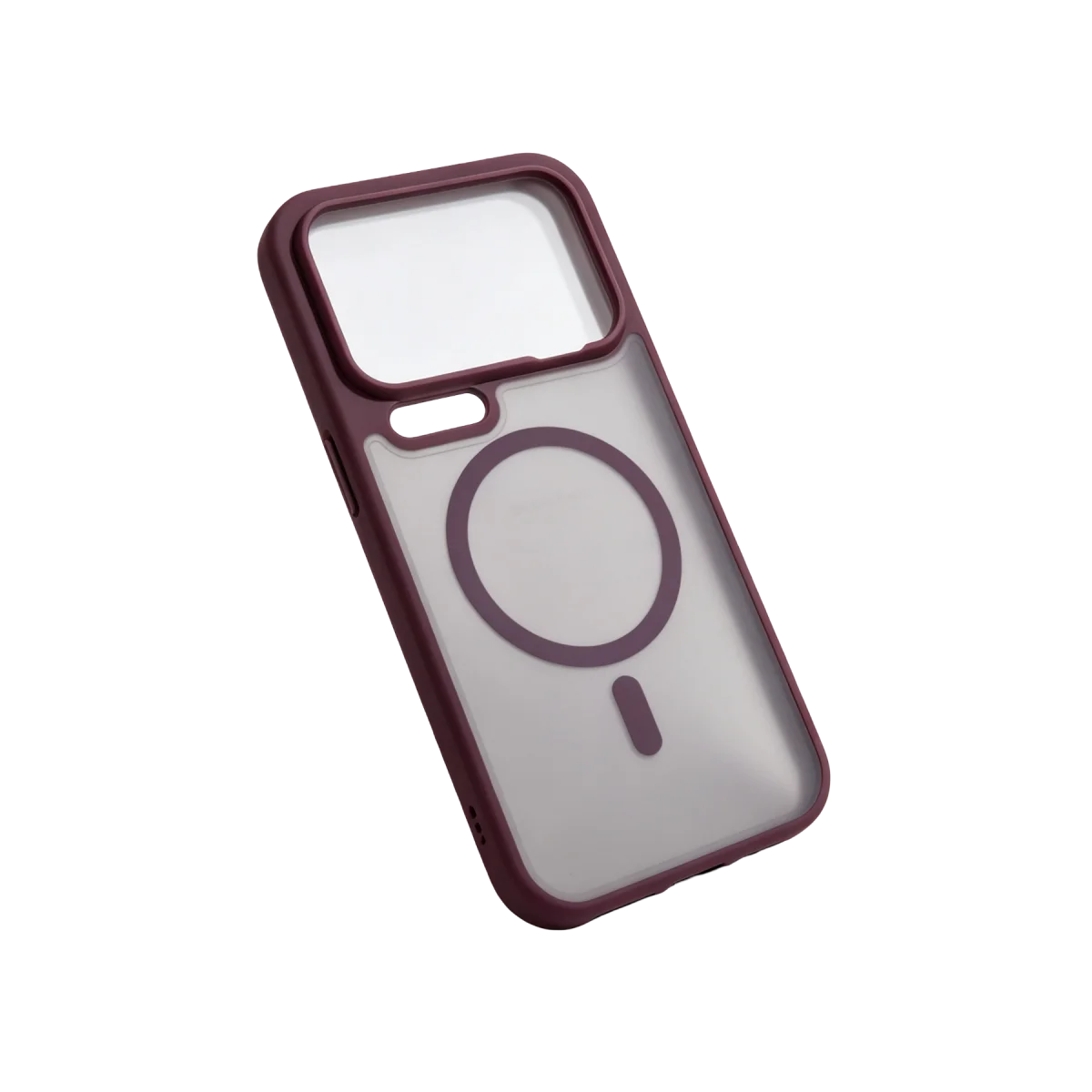 Xiaomi Mi 17 Pro Max Loji Magsafe Kapak - Bordo görsel 2