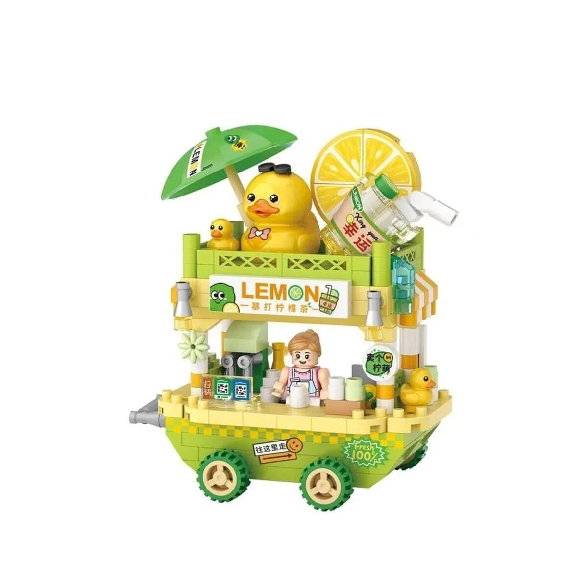 LZ-8856 Loz Limon Arabası 310 Parça Block Oyuncak