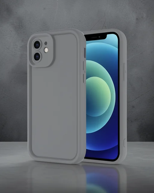 Apple İphone 11 Kılıf Viera Silikon - Gri