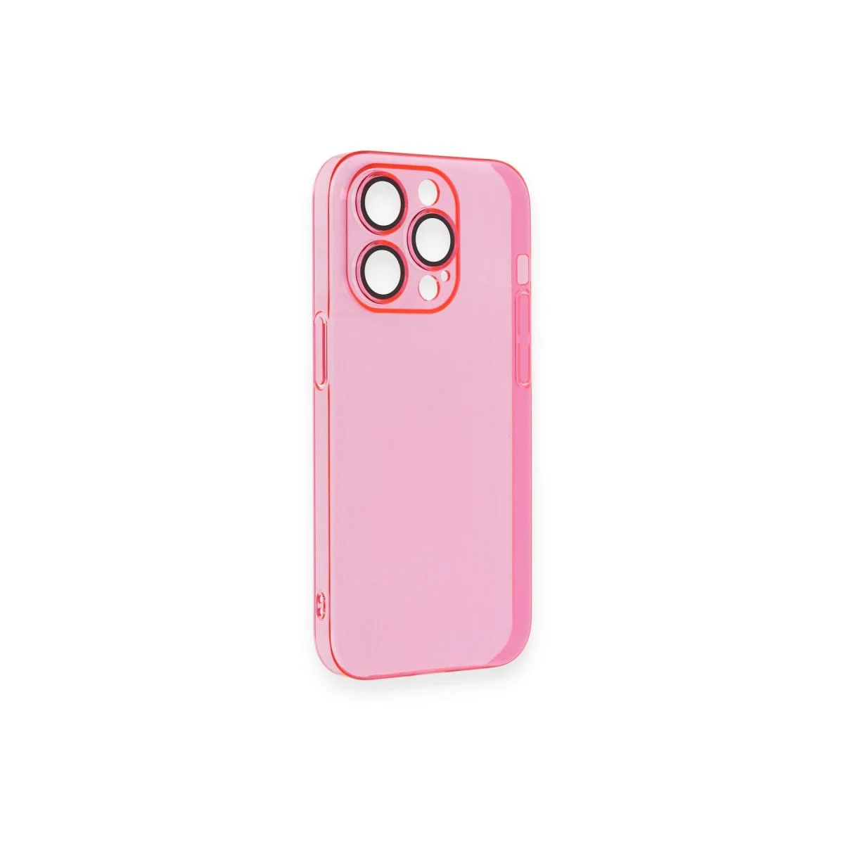 Apple İphone 13 Pro Max Kılıf Armada Lensli Kapak - Pembe görsel 5