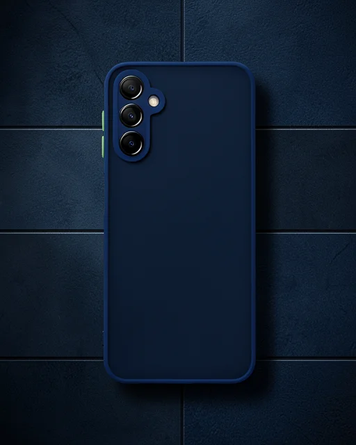 Samsung Galaxy A14 4g Kılıf Montreal Silikon Kapak - Lacivert