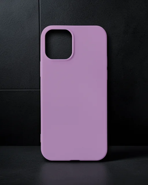 Apple İphone 12 Mini Kılıf First Silikon - Lila