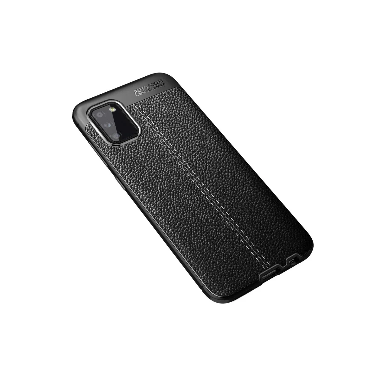 Samsung Galaxy A02S Kılıf Auto Focus Kapak - Siyah görsel 2