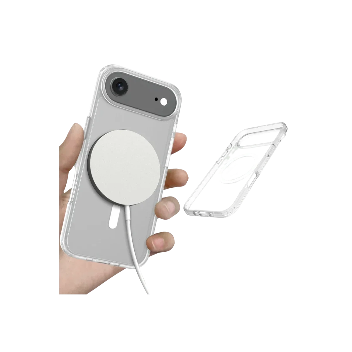 Joko Apple iPhone 17 Air Jota Magsafe Kapak - Şeffaf görsel 4