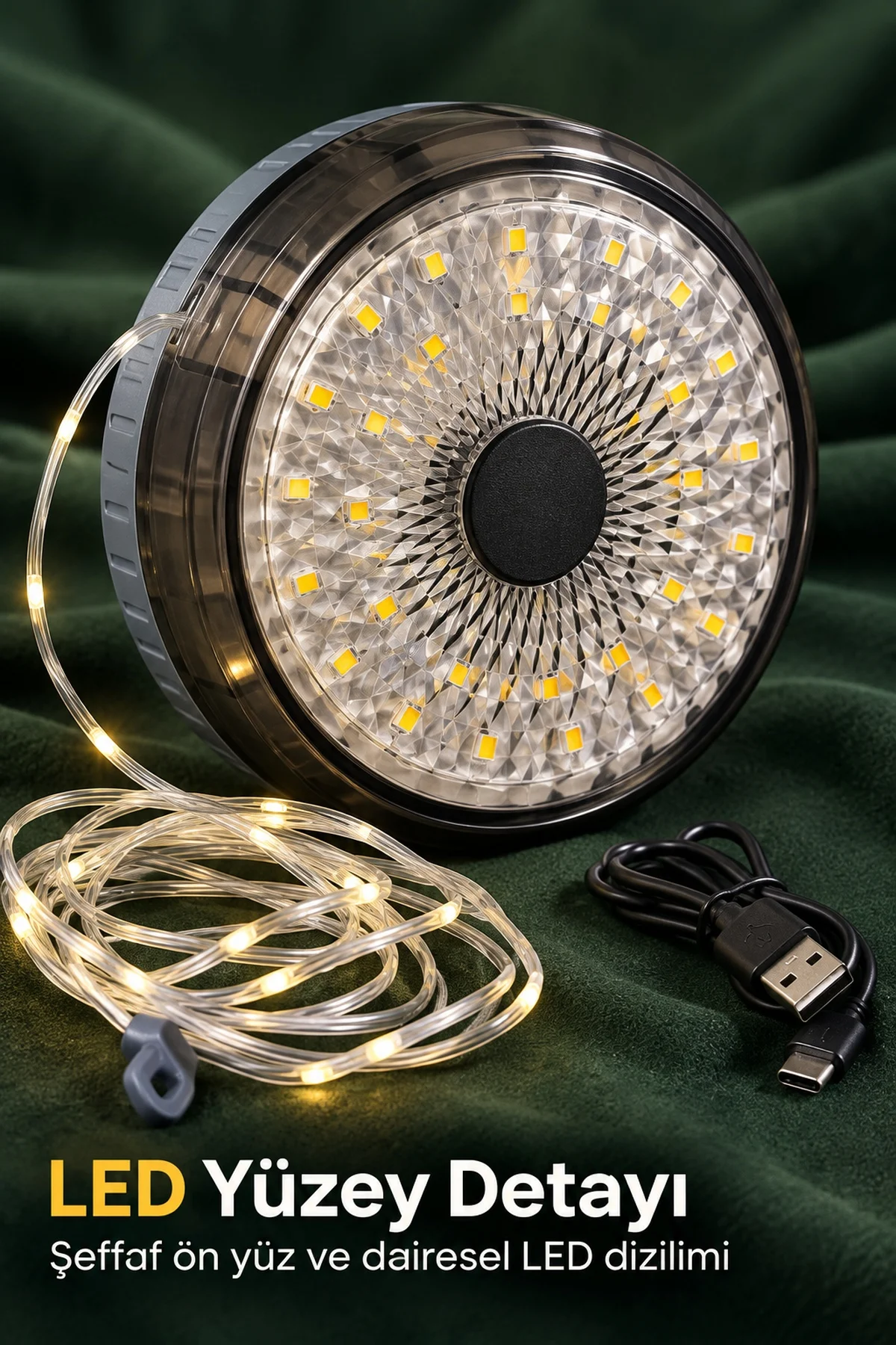 Çok Modlu Kamp Aydınlatması ve LED Şerit Işık görsel 4