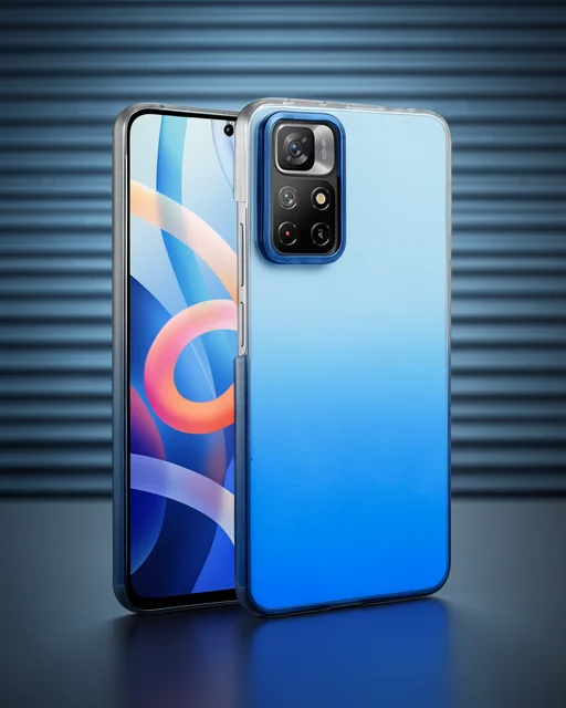 Xiaomi Redmi Note 11 Pro Glossy Kapak - Mavi