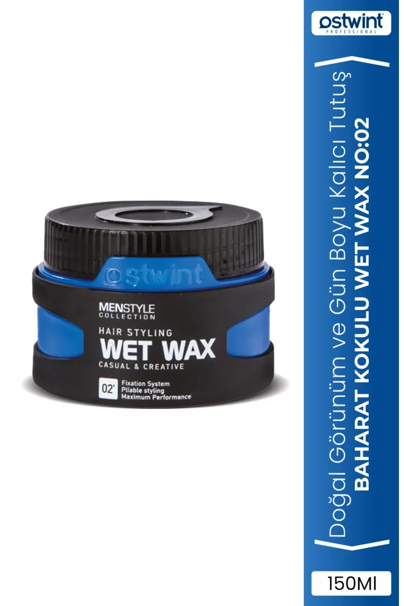 Saç Şekillendirici Wet Wax 150 ml - No: 2