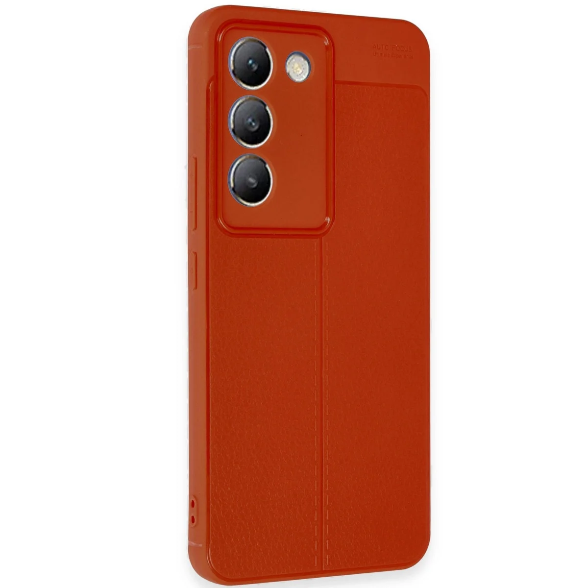 Vivo V30 Lite 4g Kılıf Auto Focus Kapak - Kırmızı görsel 2