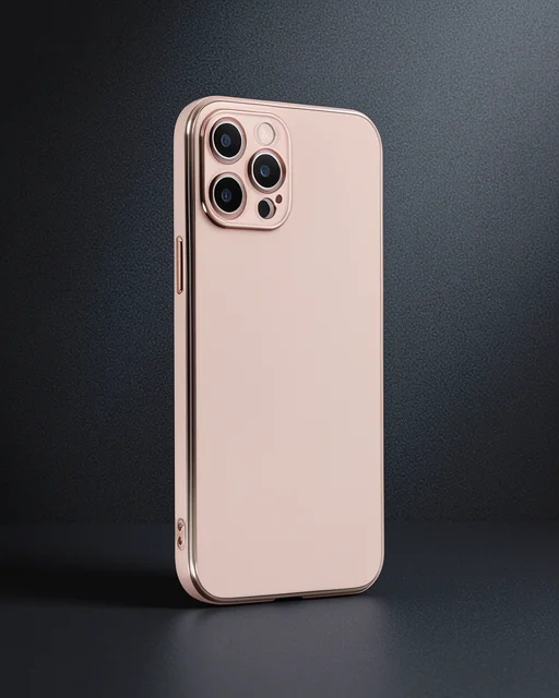 Apple İphone 12 Pro Kılıf Volet Silikon - Pembe
