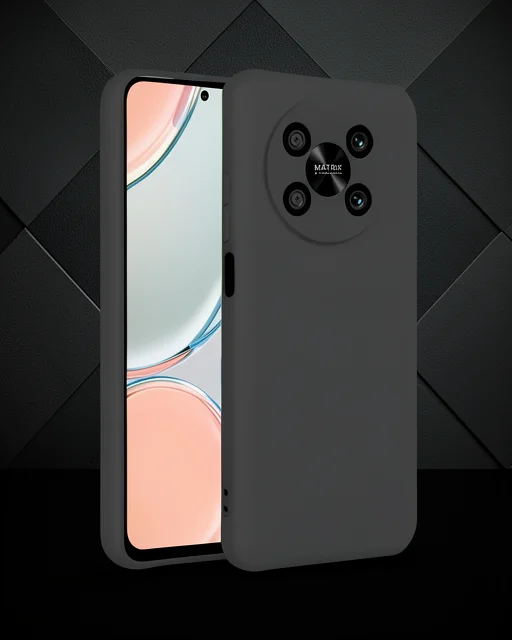 Huawei Nova Y90 Kılıf First Silikon - Siyah
