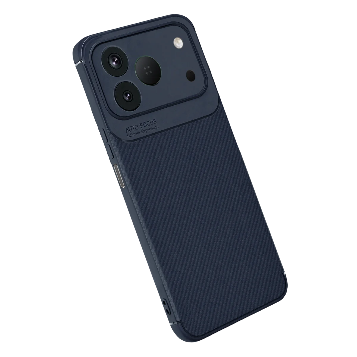 Tecno Spark 50 4G Auto Focus Karbon Kapak - Lacivert görsel 2