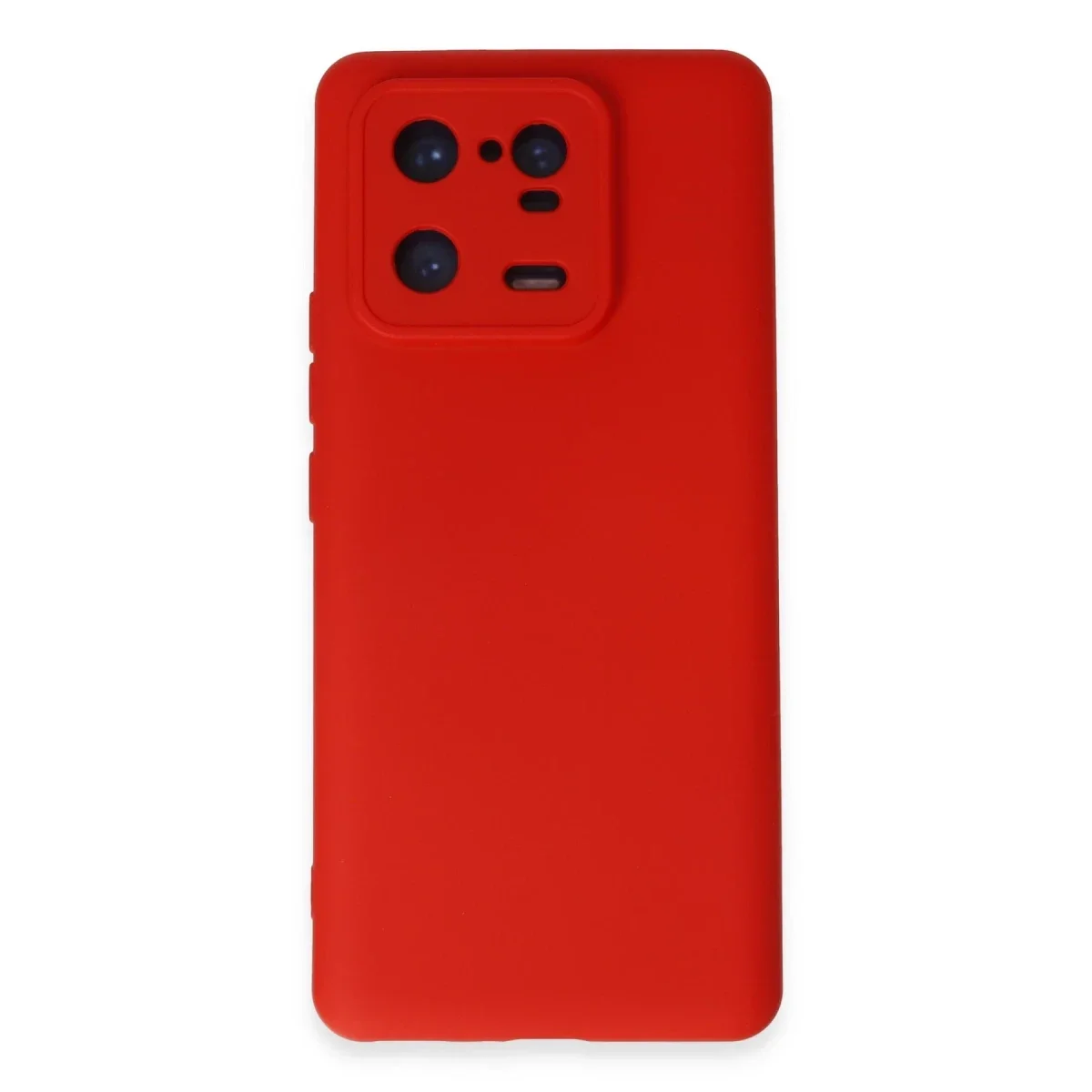Xiaomi Mi 13 Pro Kılıf Nano içi Kadife Silikon - Kırmızı
