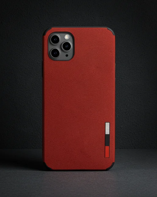 Apple İphone 11 Pro Kılıf Loop Deri Silikon - Kırmızı