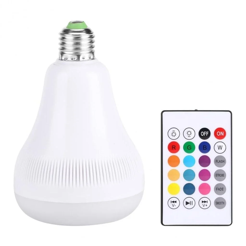 Kumandalı Bluetooth Hoparlör Ampul LD-37 (adet fiyatıdır) görsel 4