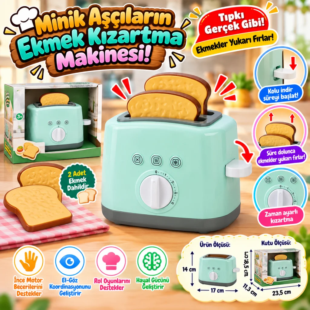 1003014 Ev Aleti Ekmek Kızartma Makinesi A Yşl