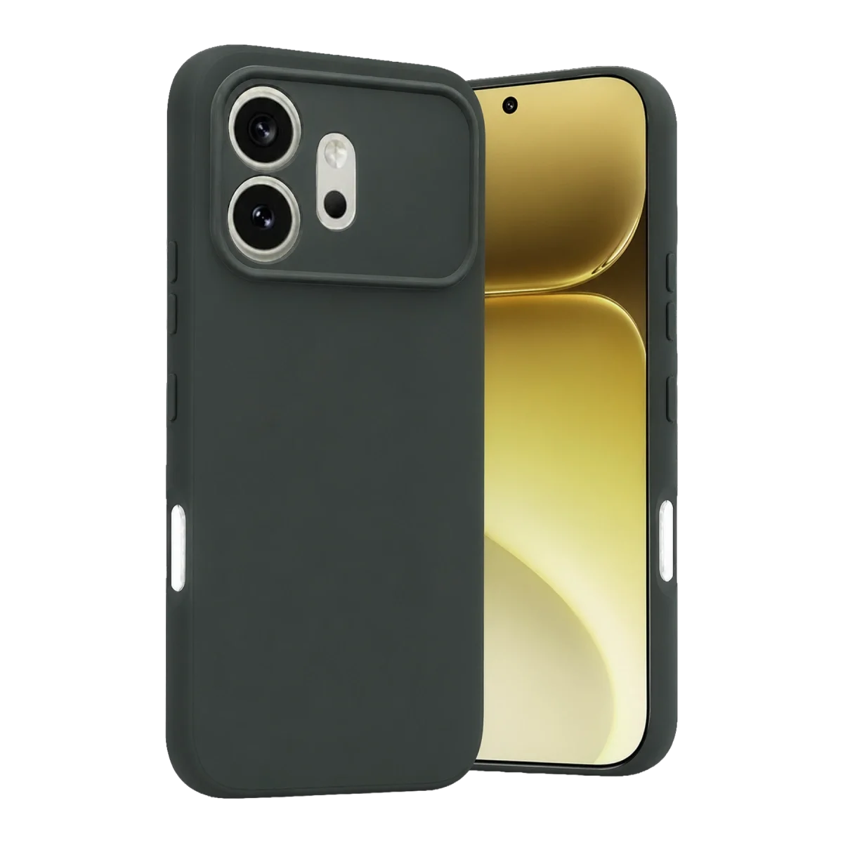 Huawei Honor 600 First Silikon - Koyu Yeşil
