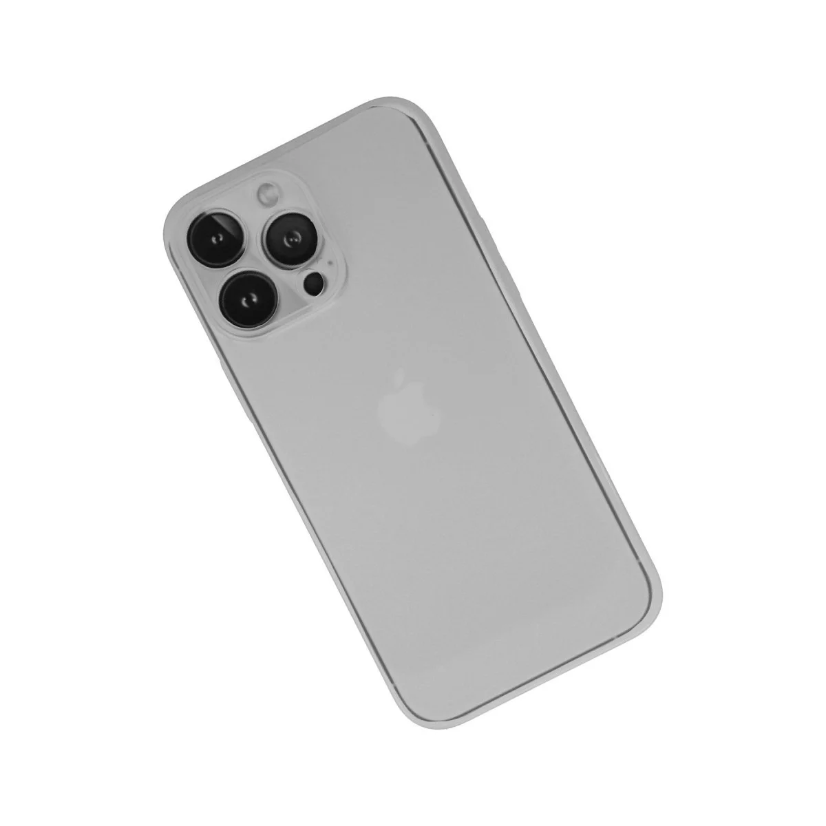 Apple İphone 13 Pro Kılıf Pp Ultra İnce Kapak - Beyaz görsel 2