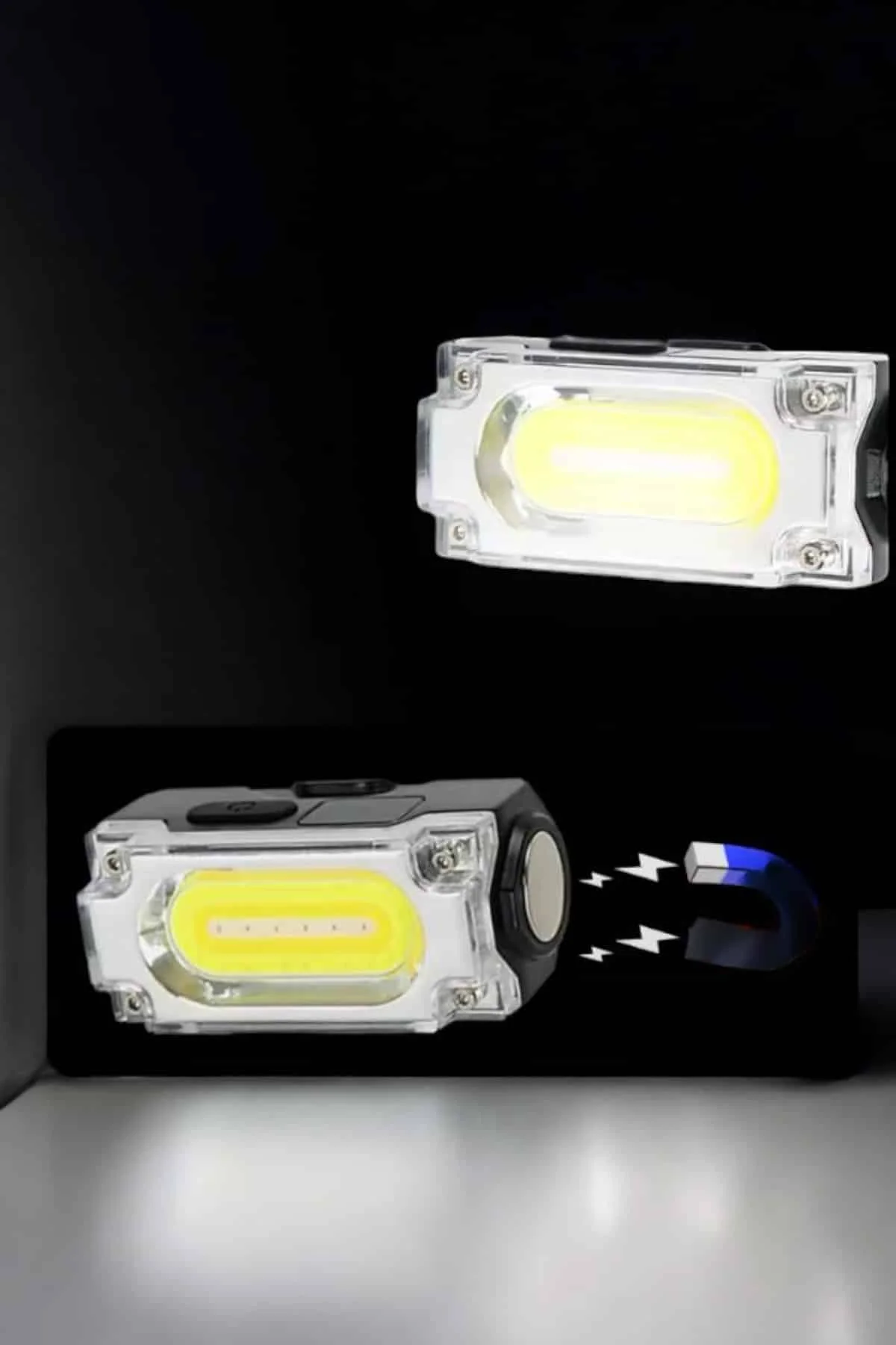 Kafa Lambası Led Fener Pratik Taşınabilir Ayarlanabilir USB Şarjlı görsel 4
