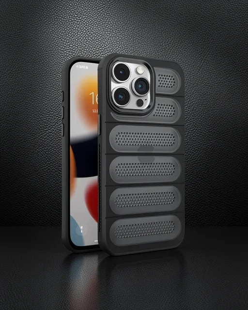 Apple İphone 14 Pro Max Kılıf Airmax Silikon Kapak - Siyah