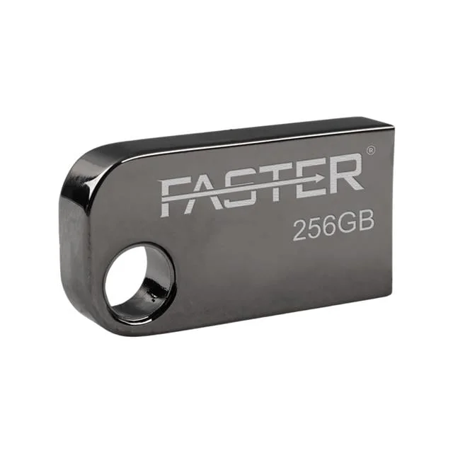 Faster 256 GB Serisi USB 3.0 Yüksek Hızlı Metal Flash Bellek görsel 3