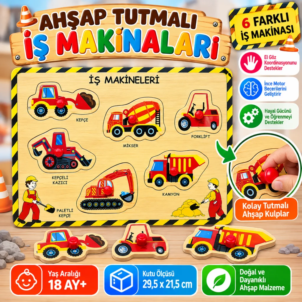 194/195-AHŞAP Tutmalı İş Makinaları