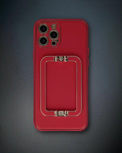 Apple İphone 12 Pro Max Kılıf Coco Elit Kapak - Kırmızı