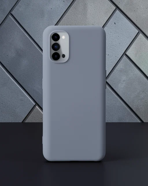 Realme 7 Pro Kılıf Nano İçi Kadife Silikon - Gri
