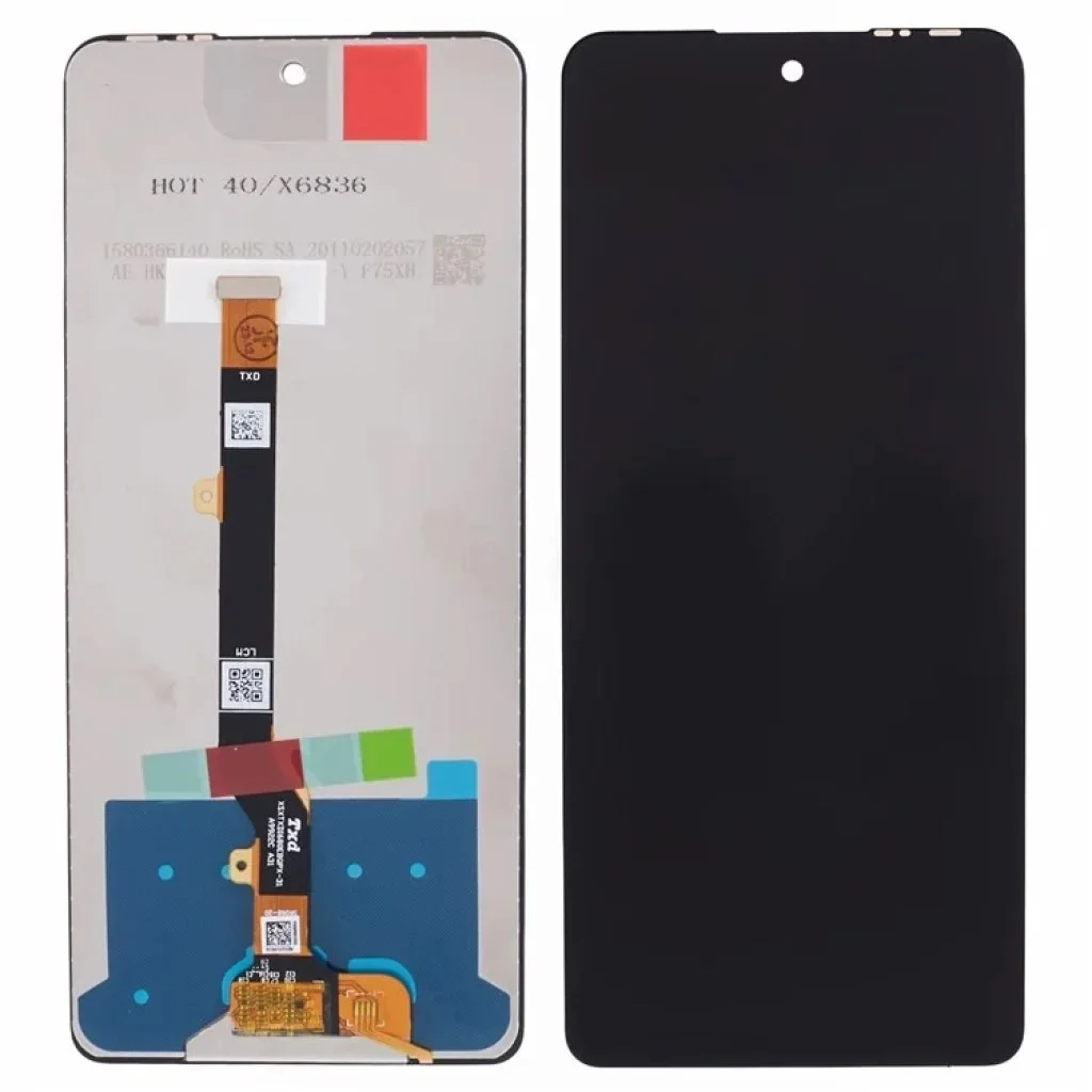 infinix Hot 40 Ekran Dokunmatik (Siyah) görsel 2
