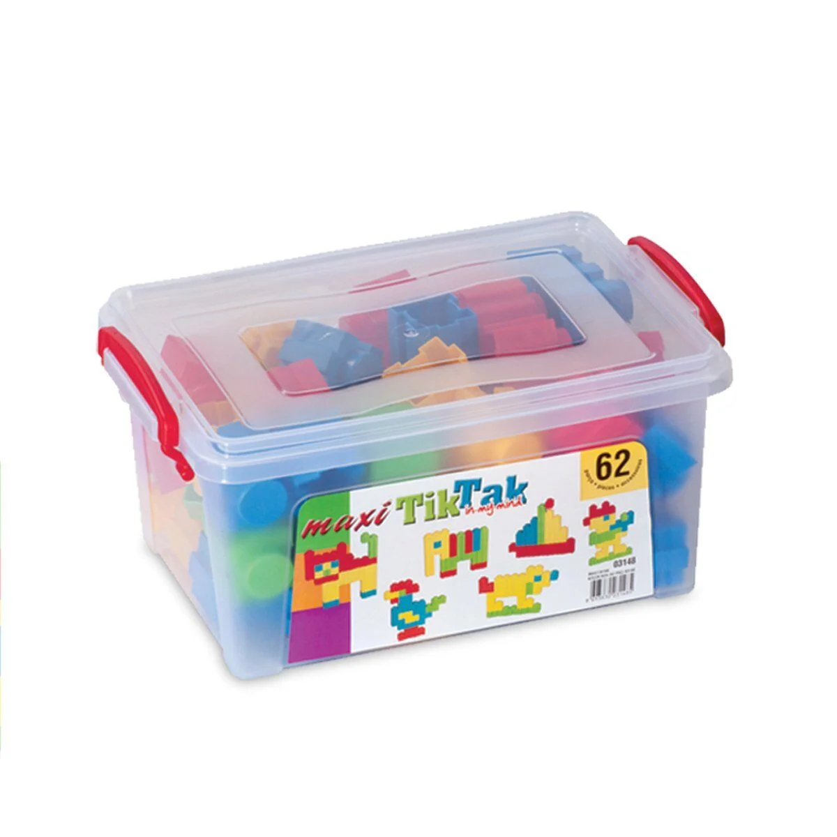 03148 Maxı Tik Tak Küçük Box 62 Parça