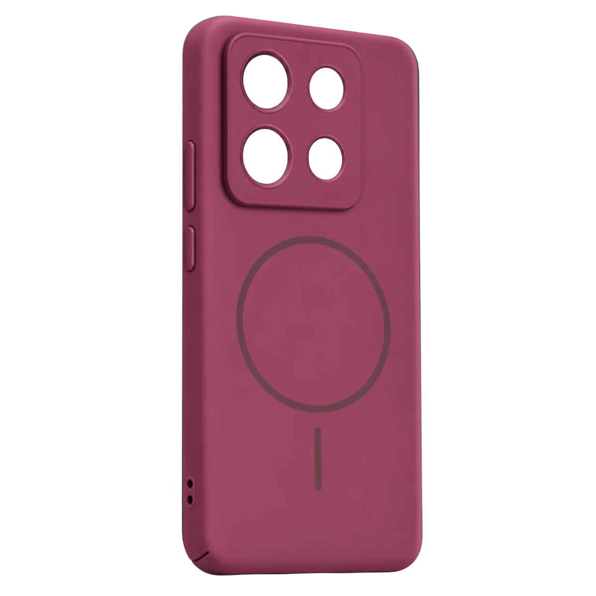Xiaomi Redmi Note 13 4G Mika PC Magsafe Kapak - Bordo
