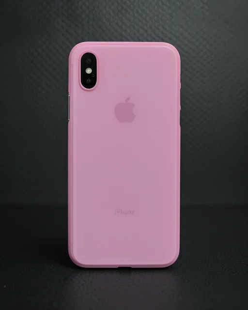 Apple İphone X Kılıf Pp Ultra İnce Kapak - Pembe