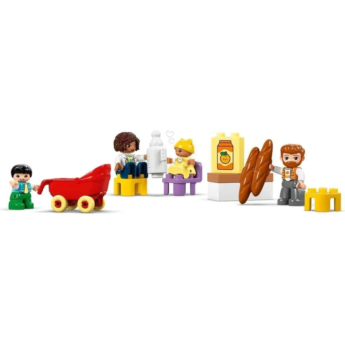 10470 Lego Duplo 3ü1 arada Figürlü Modern Aile Evi 166 parça +2 yaş görsel 3