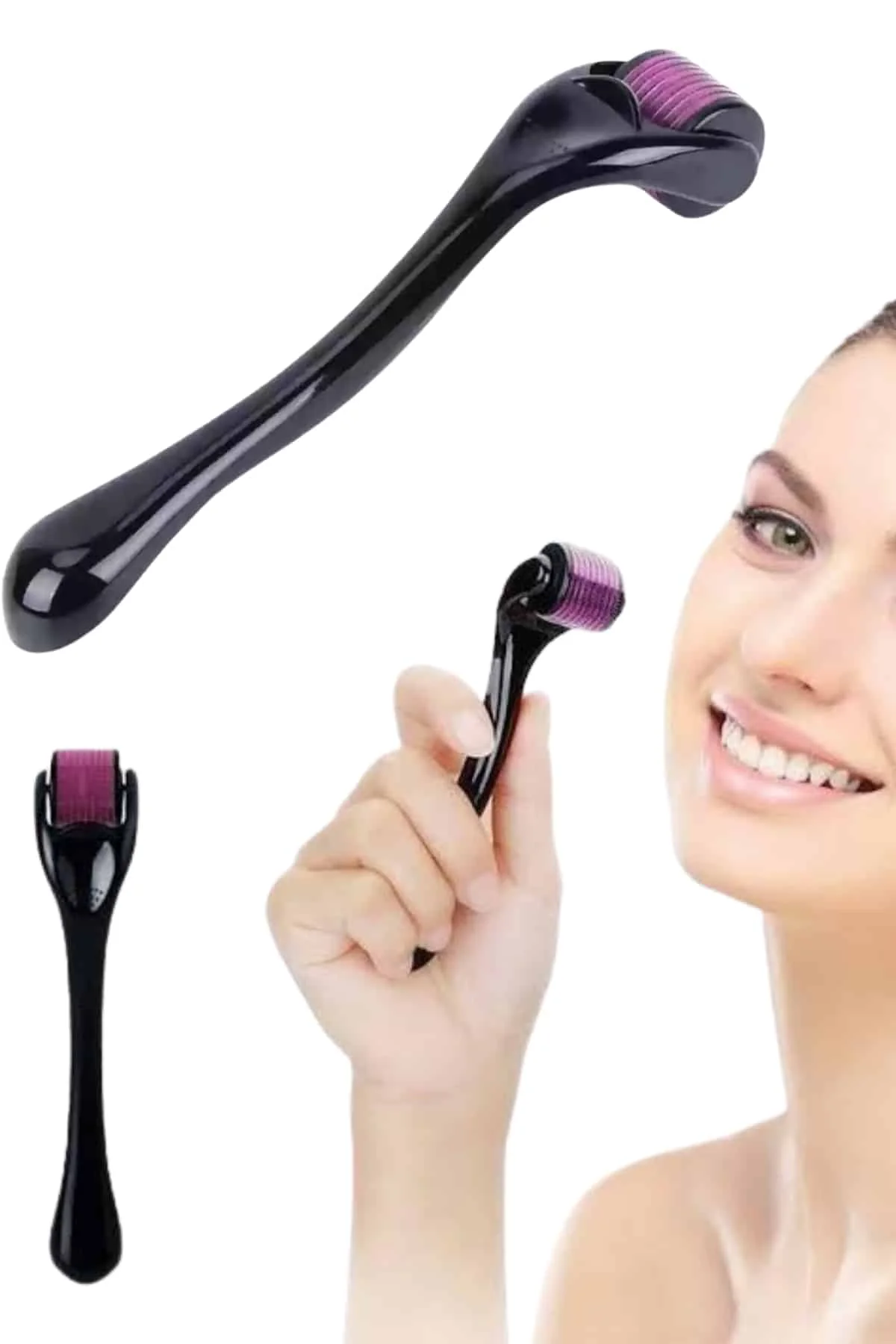 Derma Roller Titanyum Uçlu 540 Iğneli 1 Mm Iğne görsel 2