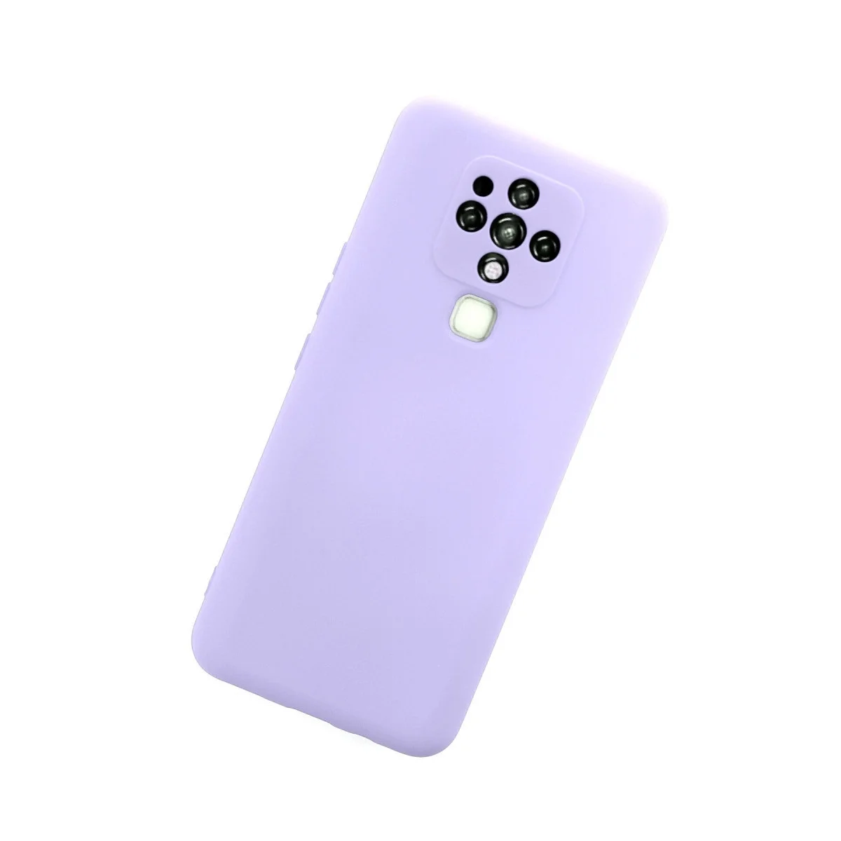 Tecno Camon 16 Kılıf Nano İçi Kadife Silikon - Lila görsel 3