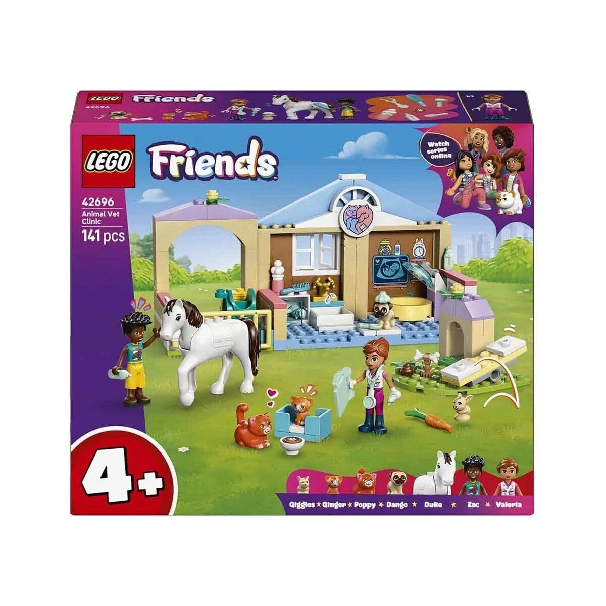 42696 Lego Friends Veteriner Kliniği 141 parça +4 yaş görsel 7